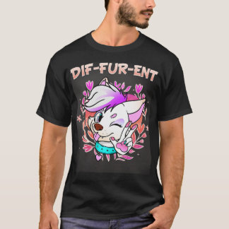 DifFurEnt I Fandom I Hårig Cosplay 6 T Shirt