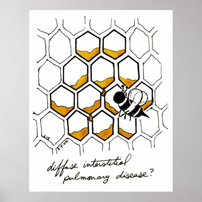 Diffus Interstitiell lungsjukdom Poster (Framsidan)