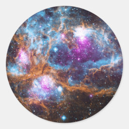 Diffuse Nebula Runt Klistermärke