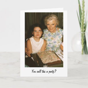 Dig appell detta ett party? kort