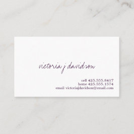 Dig enkelt telefonkort