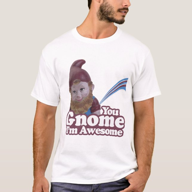 dig Gnome mig förmiddagfantastisk Tröja (Framsida)
