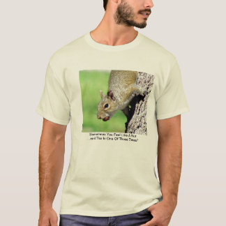 Dig ibland känselförnimmelsenågot liknande ett nöt tee shirt