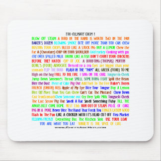 DIG KULINARISK IDIOM MOUSEPAD MUSMATTA