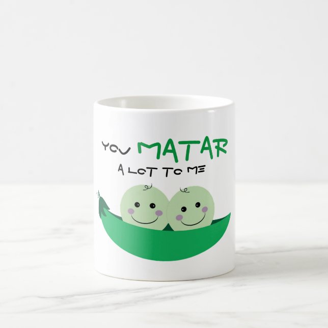 "Dig MATAR ett lott till mig! ", Kaffemugg (Center)