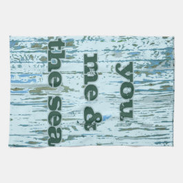 Dig mig & havet kökshandduk