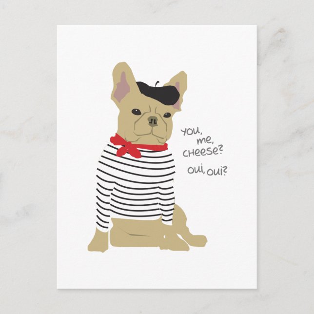 Dig mig, ost? vykort (Framsida)