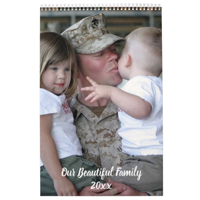 DIG mitt familjefoto speciellare år Kalender (Omslag)