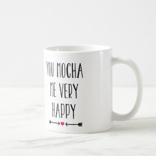 Dig mocka mig jätteglad valentinmugg kaffemugg