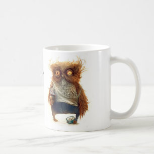 Dig mugg för något att sägamorgon..... uggla