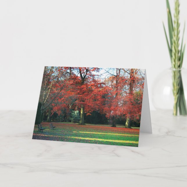 Dig något att säga det bäst hälsningkort kort (Framsida)