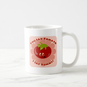 Dig något att sägatomat! kaffemugg