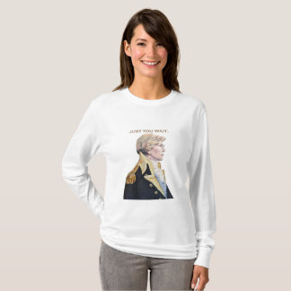 Dig precis T-tröja för väntanElizabeth Warren T-shirt