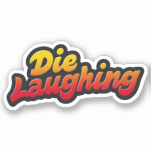 Dig skrattar klistermärken