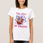 Dig snurrande min Dreidel T Shirt<br><div class="desc">Du snurrandet min Dreidel utslagsplats,  cards och knäppas är underbar Chanukah presenter för den sakkunnig någon. Dreidel dreidel,  dreidel…, </div>
