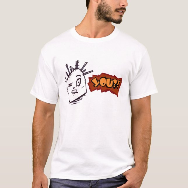 Dig?! t-skjorta v1 tee shirt (Framsida)