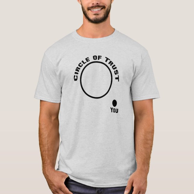 Dig utanför cirkla av den roliga T-tröja för Tee Shirt (Framsida)