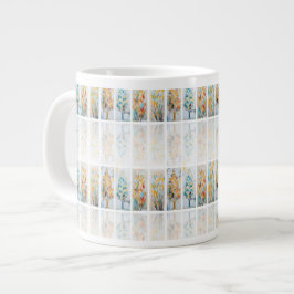 DigAI Golden Jubilee Botanicals Tile Jumbo Mug Mugg