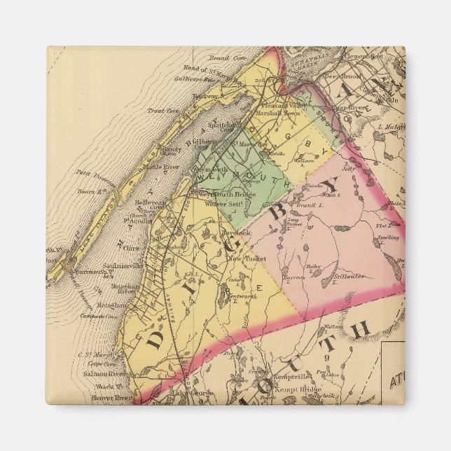 Digby Co, NS Magnet (Framsidan)