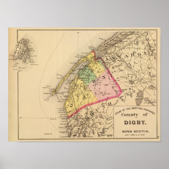 Digby Co, NS Poster (Framsidan)