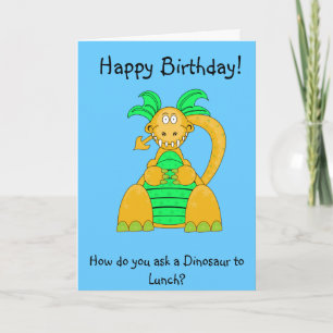 Digby Dino Hälsning Card Kort