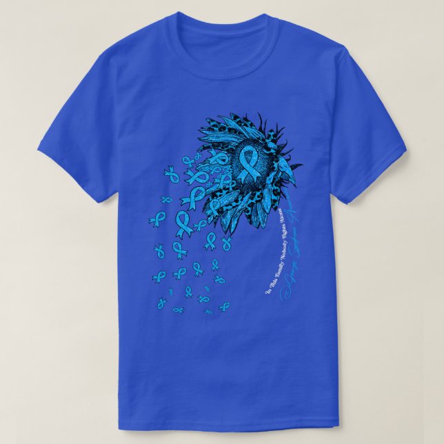 DiGeorge Syndrome Awareness Solros Ingen slåss T Shirt (Design framsida)