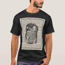 Digestive System Anatomy Bok Art #1 Medical Shirt