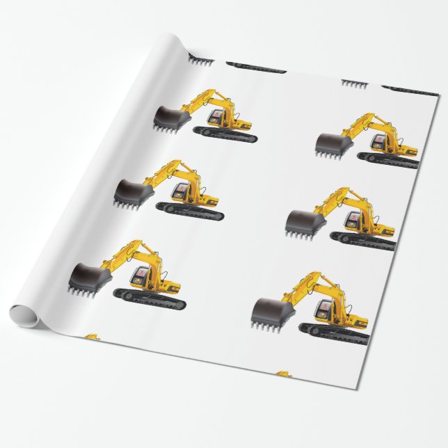 Diggerarbild för Papper figursättning Presentpapper (Utrullad)