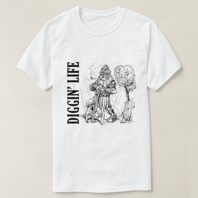 Diggin Life Tee (Design framsida)