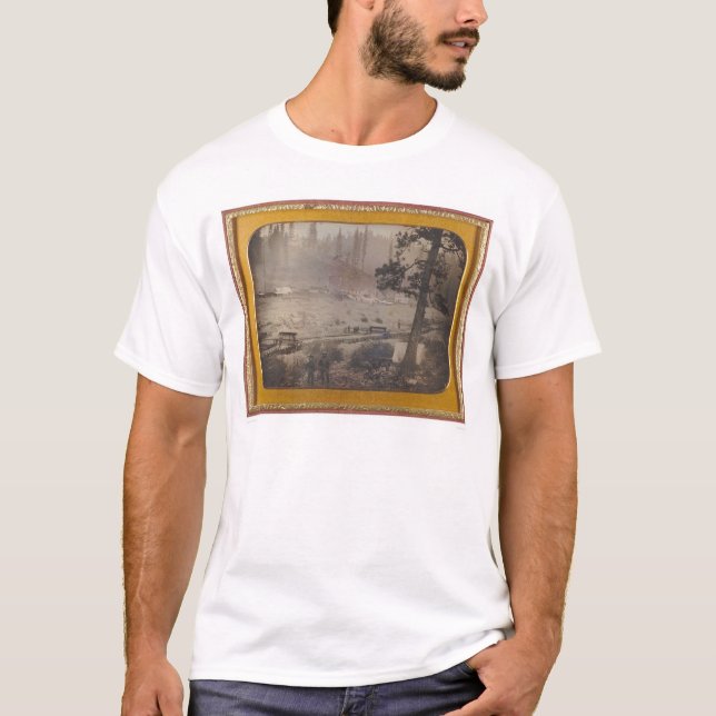 Diggings på Grizzlylägenheten, El Dorado Co. T-shirt (Framsida)