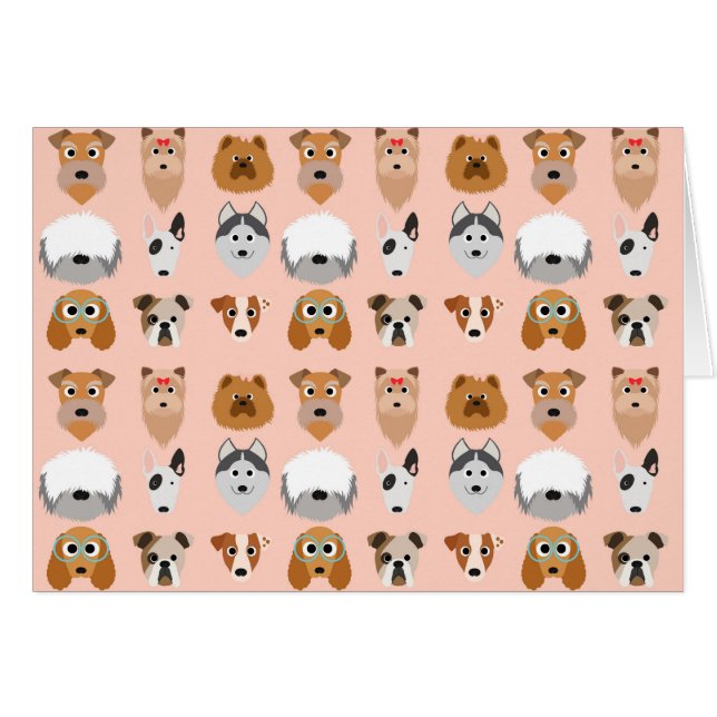 Diggity Do Hund Hälsningskort (Framsidan Horizontal)