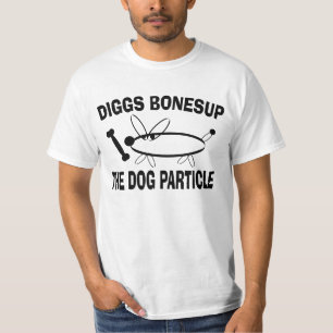Diggs Bonesup rolig Higgs Bosonparodi Tee Shirt