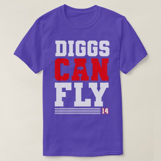 Diggs kan flyga Buffalo T Shirt (Design framsida)