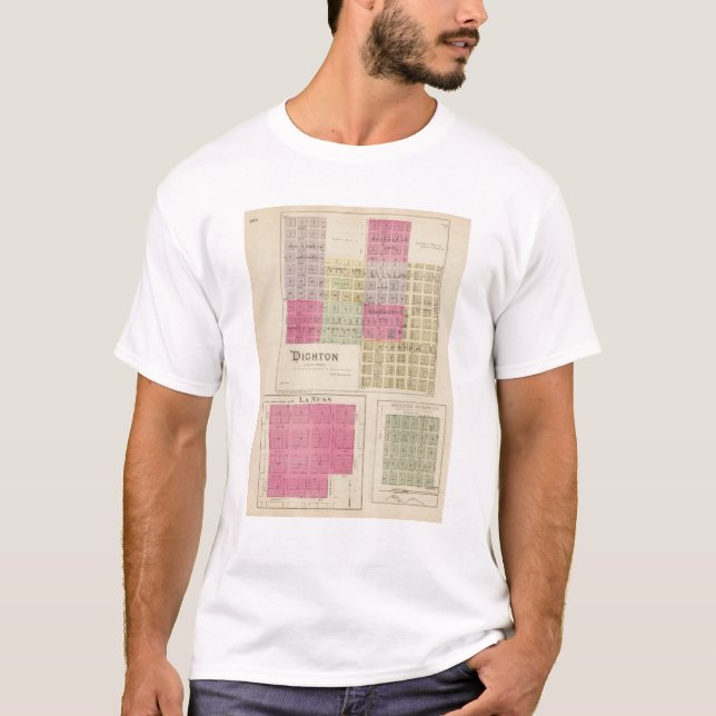 Dighton La Ness, Sharon Springs, Kansas T-shirt (Framsida)