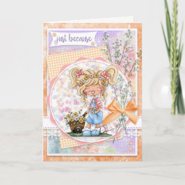 Digi Doodles bara för att du hälsar på kortet Kort