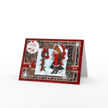 Digi Doodles förseglad med ett kyskjulkort