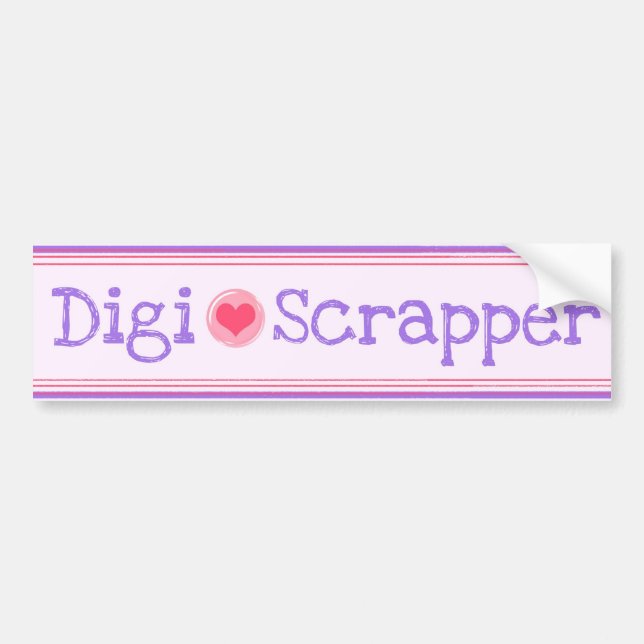 Digi-Scrapper Bildekal (Framsidan)