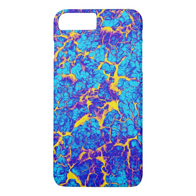 Digital Abstrakt i Coola Case-Mate iPhone Skal (Baksida)