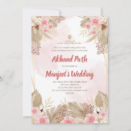 Digital Akhand Path och Sukhmani Sahib-path Inbjudningar