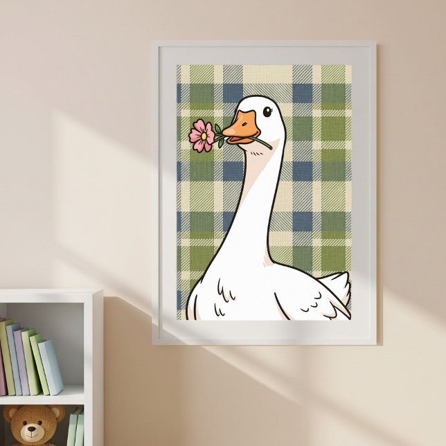 Digital and Physical Print with Cute Duck  Poster (Skapare uppladdad)