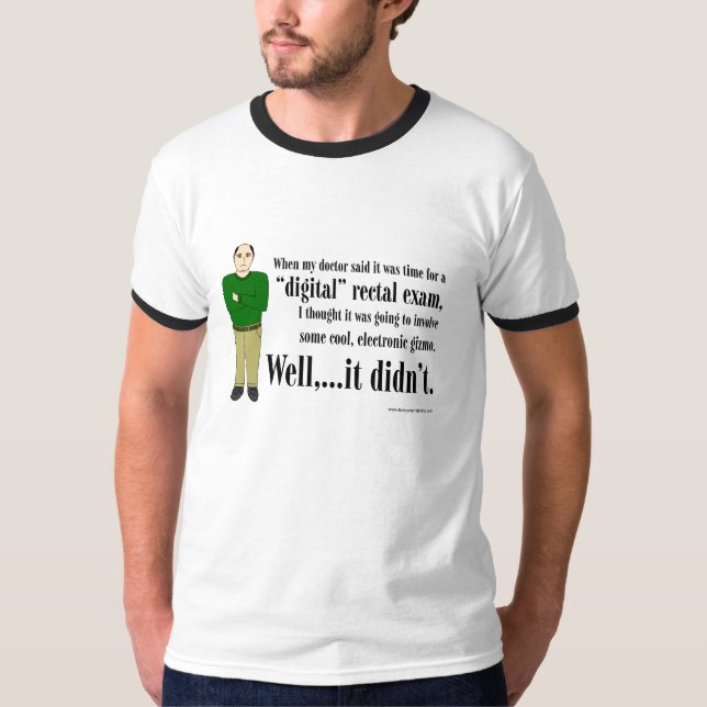 Digital ändtarms- examen tee shirt (Framsida)
