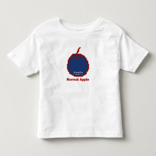 Digital äpple t shirt