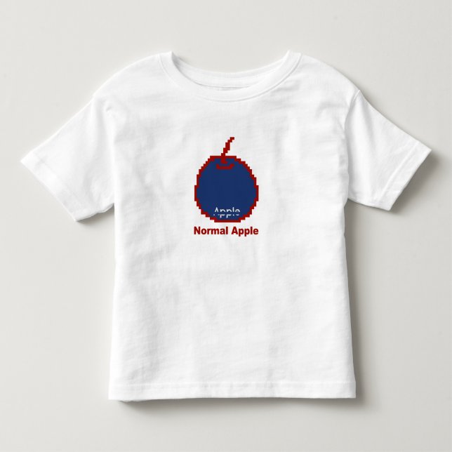 Digital äpple t shirt (Framsida)