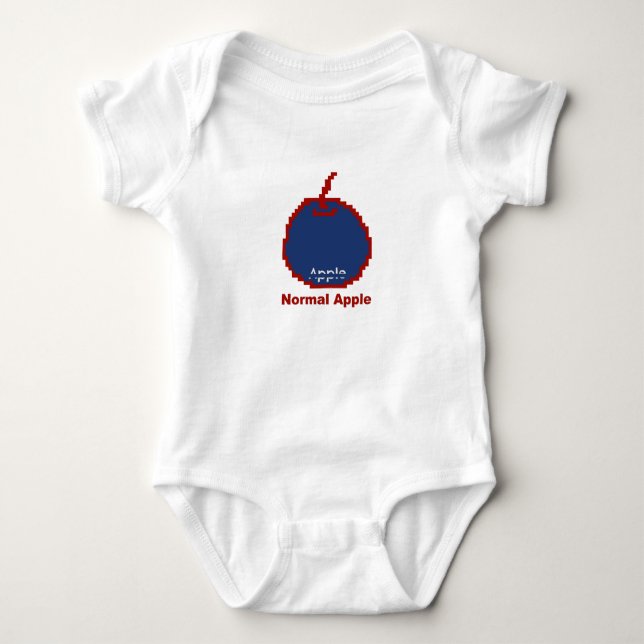 Digital äpple t shirt (Framsida)