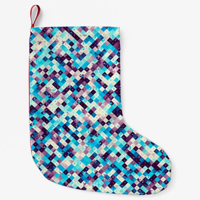 Digital art abstract pattern. Abstract geometric i Liten Julstrumpa (Framsidan)