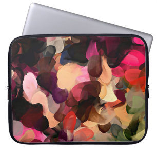Digital Art abstrakt mönster. Hand teckning modern Laptop Fodral