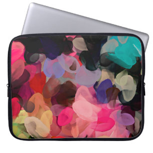 Digital Art abstrakt mönster. Hand teckning modern Laptop Fodral
