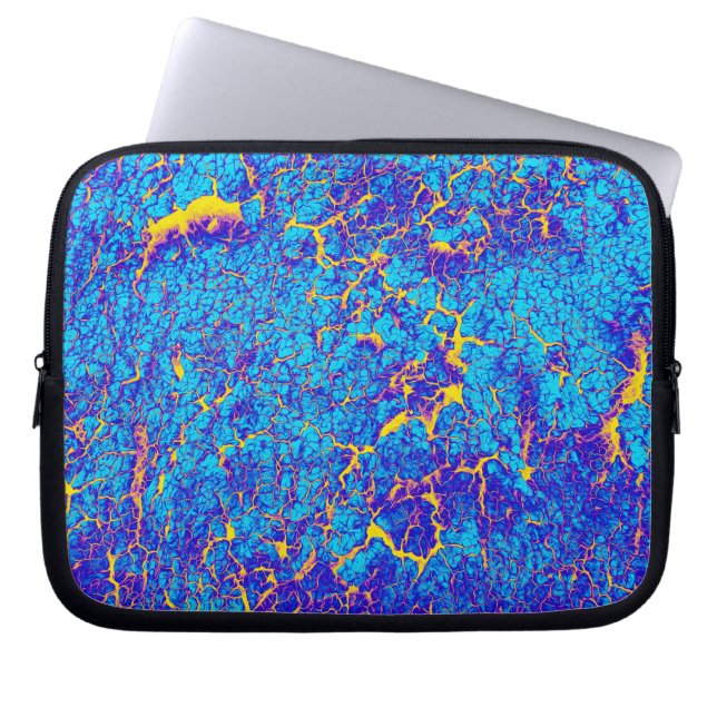Digital Art Coola Modern Abstrakt Laptop Sleeve (Framsidan)