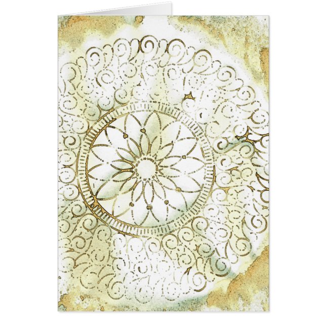 Digital Art-designkort Hälsningskort (Framsidan)