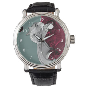 Digital Art Figur Armbandsur
